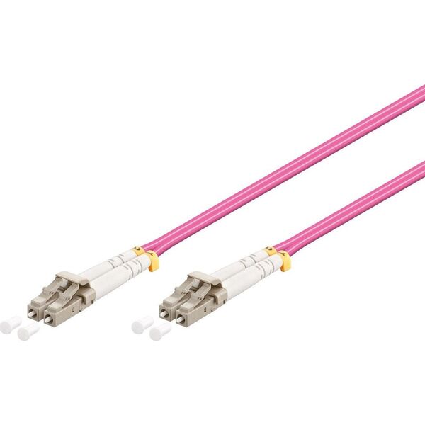 Goobay Wentronic goobay - Network cable - LC Multi- Mode (M) to LC Multi- Mode (M) - 3,0m - glass fiber - 50/125 Micrometer - OM4 - halogen free - violet (95936)