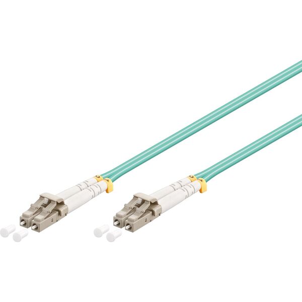 Goobay Wentronic goobay - Network cable - LC Multi- Mode (M) to LC Multi- Mode (M) - 3,0m - glass fiber - 50/125 Micrometer - OM3 - halogen free - Aquamarin (95752)