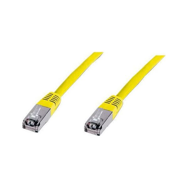 Goobay Wentronic Goobay CAT 6 Patch Cable, S/FTP (PiMF), yellow, 3 m - LSZH halogen free, copper (68302)