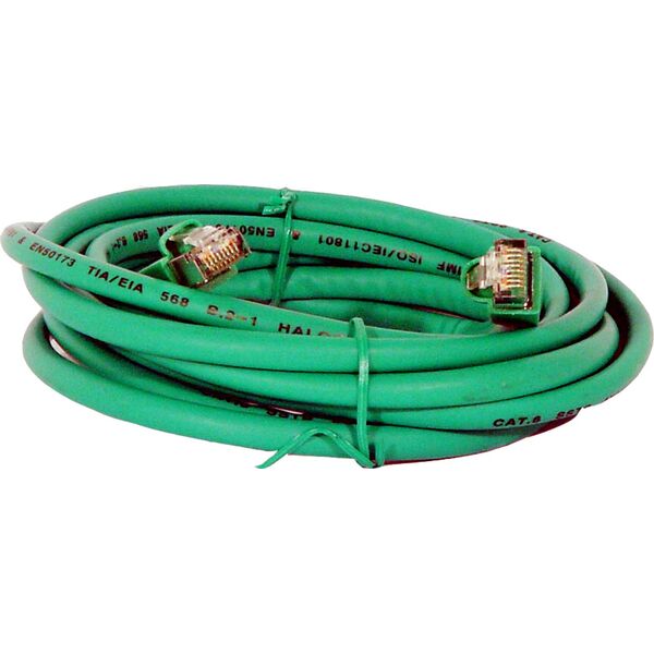 Goobay Wentronic Goobay CAT 6 Patch Cable, S/FTP (PiMF), green, 3 m - LSZH halogen free, copper (68291)