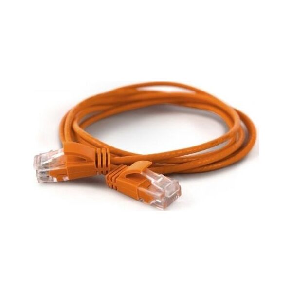 Wantec Wantec 7257 U/UTP (UTP) Orange 1m Cat6a Network cable (7257)