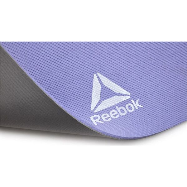 Reebok Mata do jogi dwustronna Fioletowa Szara