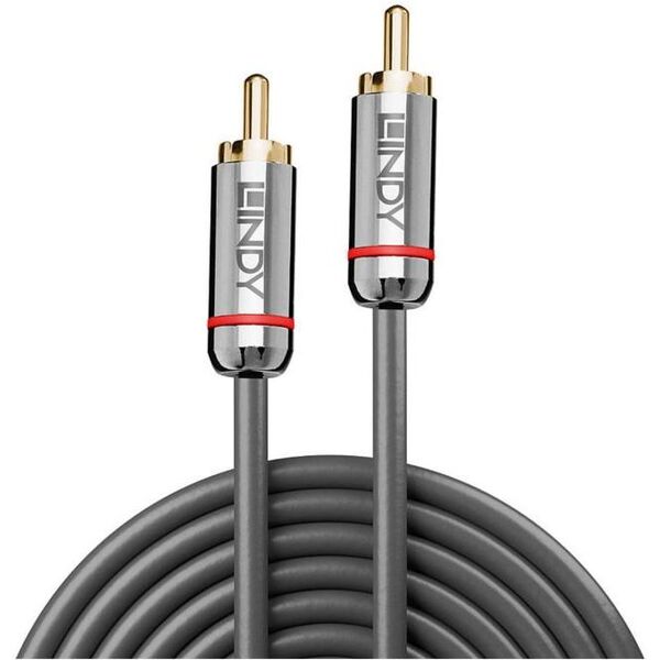 Kabel Lindy RCA (Cinch) - RCA (Cinch) 3m srebrny (35341)