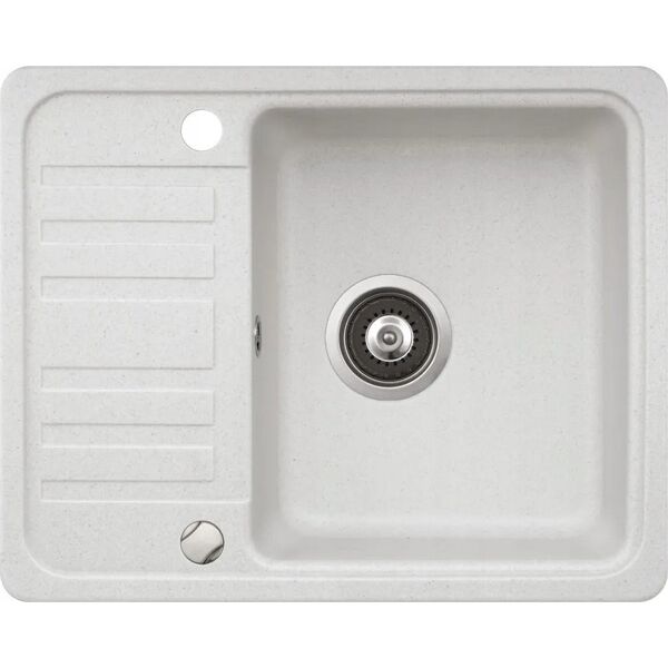 Zlewozmywak Aquasanita Dirbtinio granito virtuvinė plautuvė Aquasanita Notus SQ102, 110 Beige