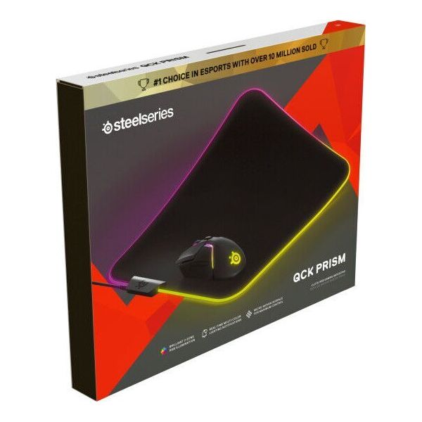 Podkładka SteelSeries QcK Prism Cloth RGB M (63825)