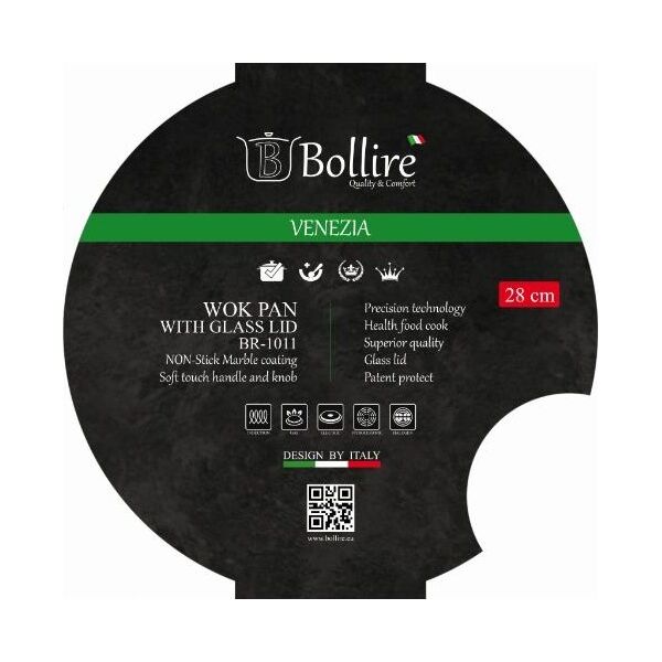 Patelnia Bollire wok Venezia 28cm