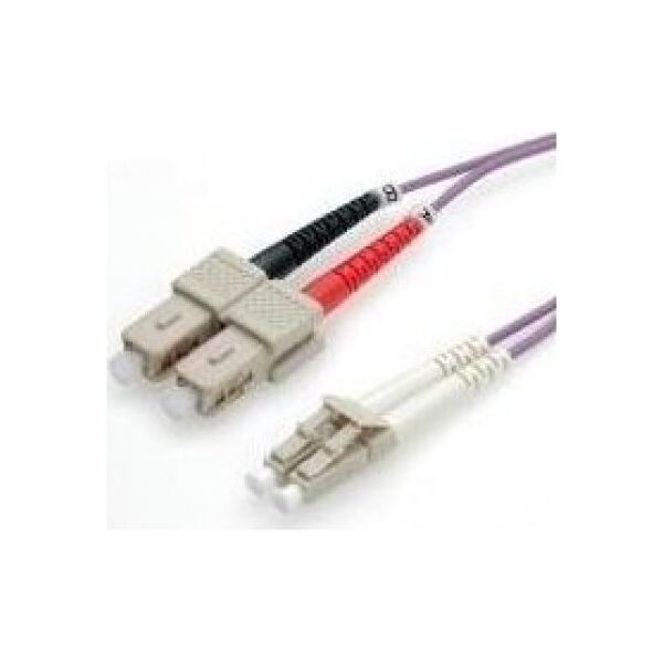 Roline ROLINE LWL- Cable 50/125µm OM4, LC/SC, violet 5m (21.15.8765)
