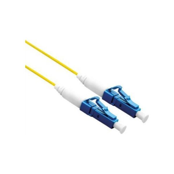 Roline ROLINE fiber optic cable 9 / 125µm, OS2, LC / LC connector, LSOH, simplex, yellow, 2.0 m (21.15.8842)