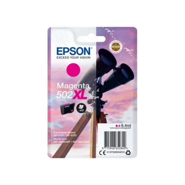 Tusz Epson Tusz 502XL (magenta)