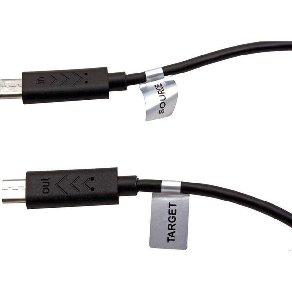 Kabel USB Roline microUSB - microUSB 0.3 m Czarny (JAB-2370359)
