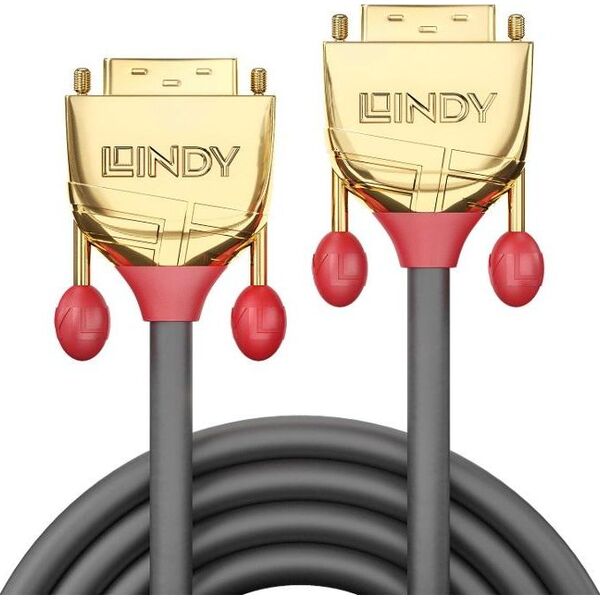 Kabel Lindy 10m czarny (36206)