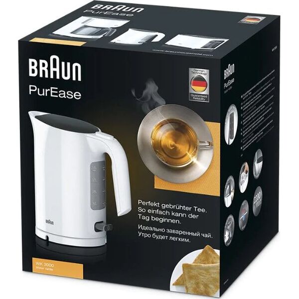 Czajnik Braun WK3000WH Biały