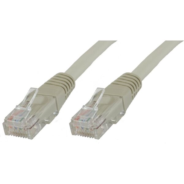 MicroConnect U/UTP CAT6 100M Grey LSZH
