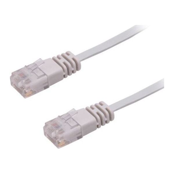 MicroConnect Kabel sieciowy U / UTP CAT6 3M Szary płaski