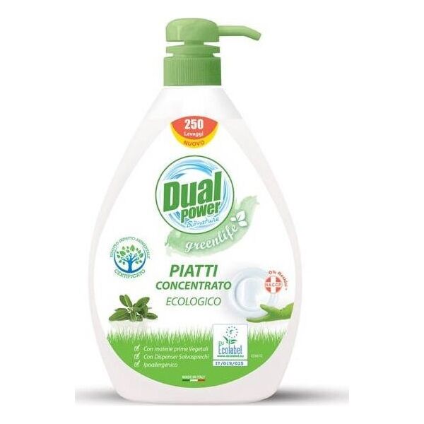Dual Power Ekologiczny żel do mycia naczyń Greenlife 1L