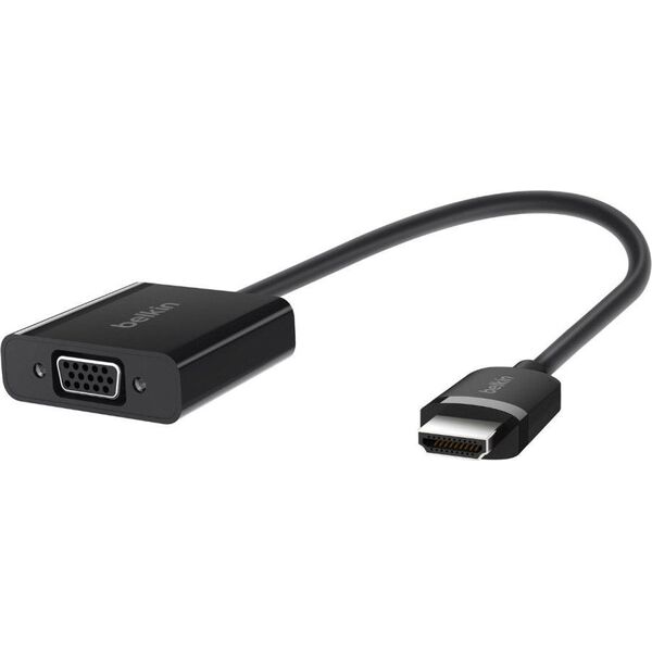 Adapter AV Belkin HDMI - D-Sub (VGA) czarny (AV10170BT)