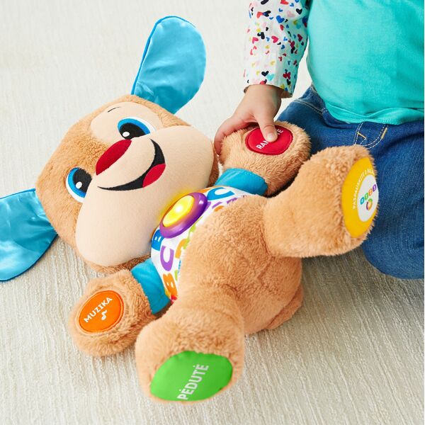 Fisher Price Szczeniaczek Uczniaczek Poziomy Nauki J. Litewski (FPP16)