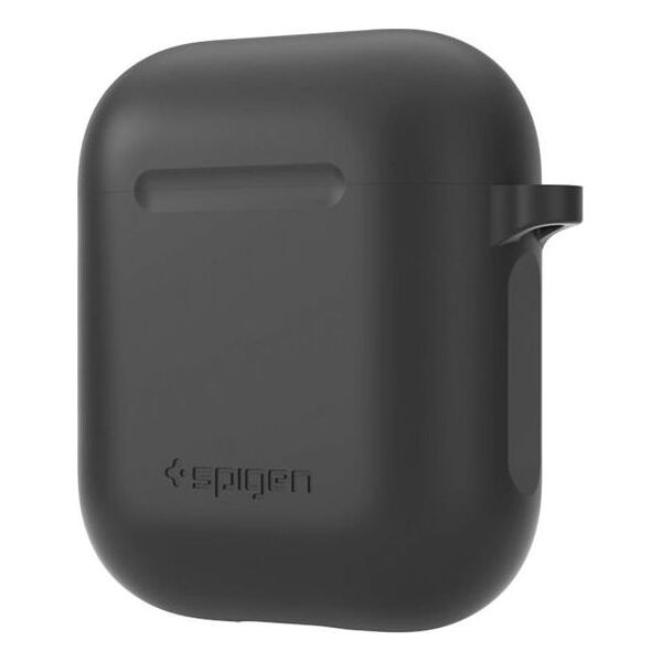 Spigen Etui ochronne Silicone Fit for AirPods 1/2 czarne