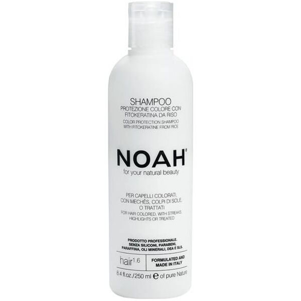 Noah Spalvą apsaugantis šampūnas dažytiems ir sruogelėmis dažytiems plaukams Noah 250 ml
