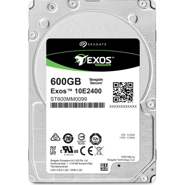 Dysk serwerowy Seagate Exos E 10E2400 600GB 2.5'' SAS-3 (12Gb/s)  (ST600MM0099)
