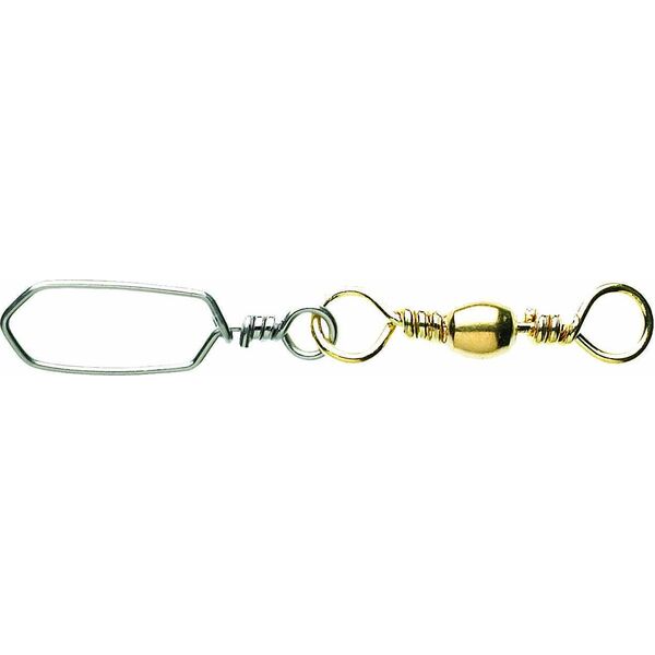 Okuma Norwegian Snap Swivel roz.8 Brass - 8szt. (33144)