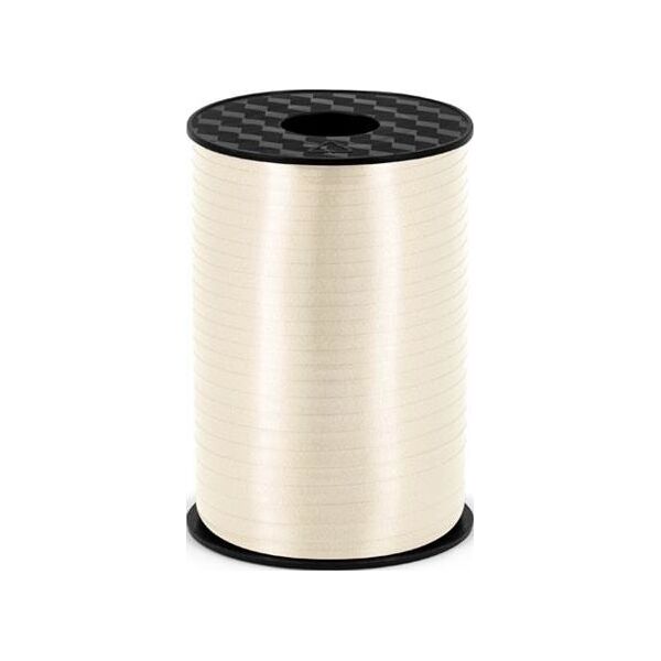 Party Deco Wstążka plastikowa do dekoracji kremowa, 5 mm uniwersalny