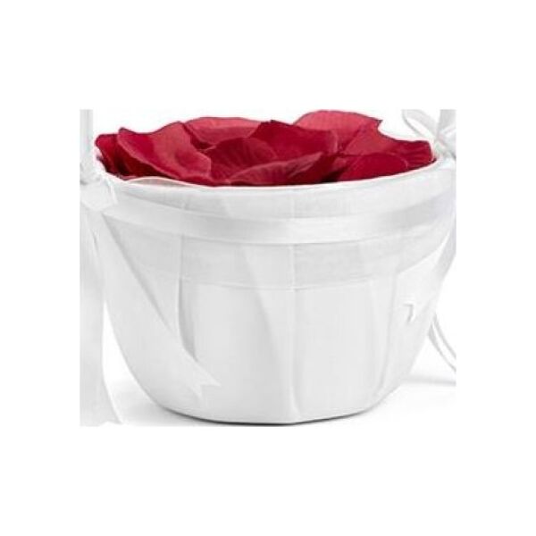 Party Deco Koszyczek na płatki róż lub pieniądze, biały, 26 cm. uniwersalny