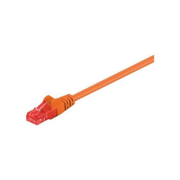 Goobay Goobay CAT 6 Patch Cable U/UTP orange. 1m