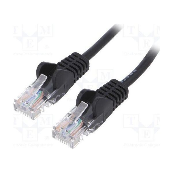 Goobay Goobay CAT 6 Patch Cable U/UTP Black 0.25m