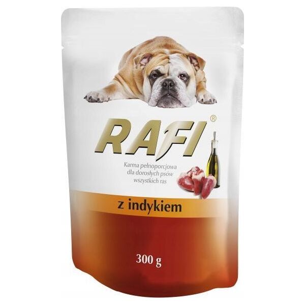 Rafi Karma mokra Rafi z indykiem saszetka 300g