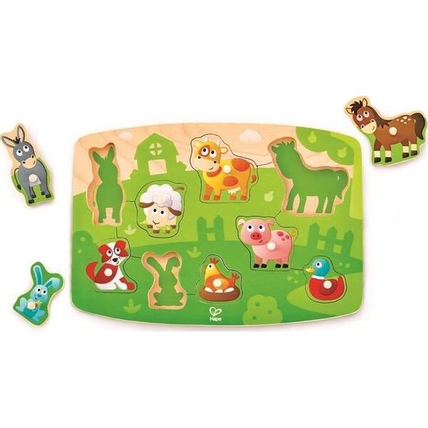 Hape Puzzle - zwierzęta wiejskie