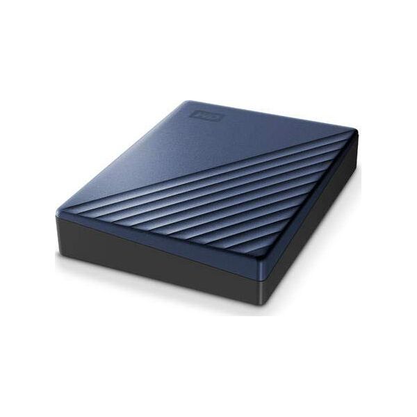Dysk zewnętrzny HDD WD My Passport Ultra 4TB Niebieski (WDBFTM0040BBL-WESN)