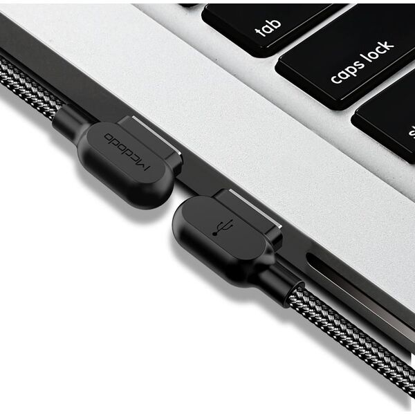 Kabel USB Mcdodo USB-A - USB-C 1.2 m Czarny (CA-5281)