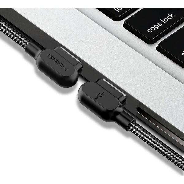 Kabel USB Mcdodo USB-A - Lightning 1.2 m Czarny (CA-4671)