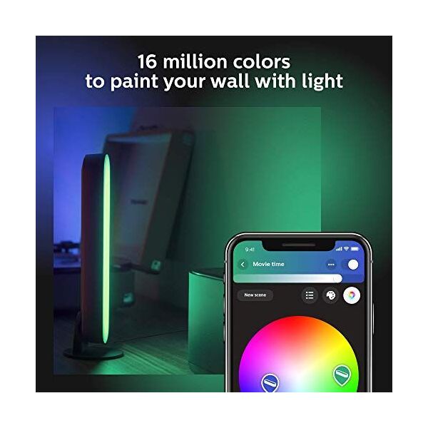 Lampka biurkowa Philips czarna  (8718696170717)