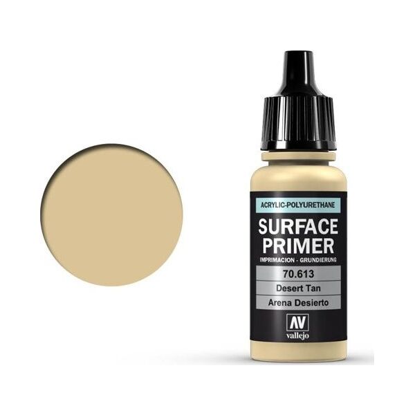 Vallejo Vallejo Surface Primer / Podkład Akrylowy Desert Tan Base 17 ml. uniwersalny