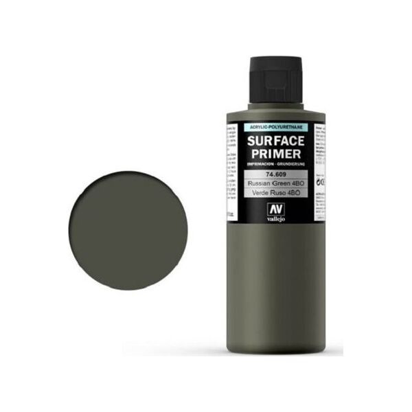 Vallejo Russian Green 4BO 200 ml. Podkład Akrylowy Vallejo Surface Primer uniwersalny