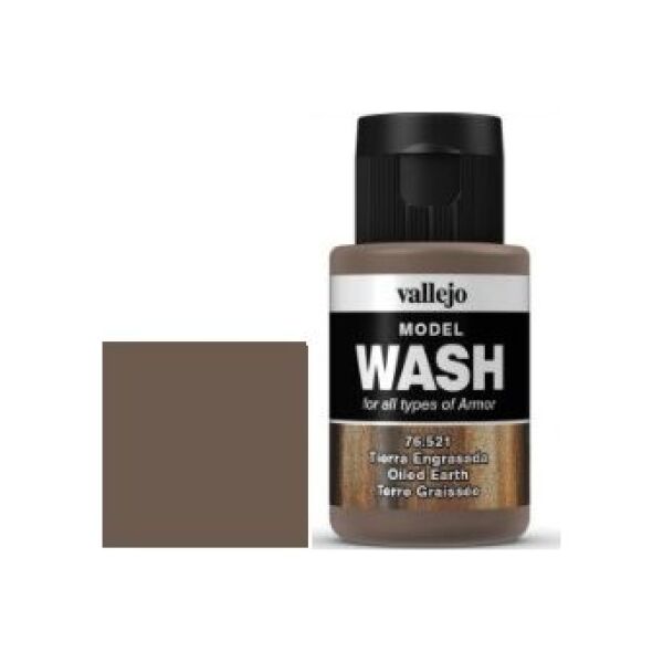 Vallejo Vallejo Model Wash Oiled Earth 76521 uniwersalny