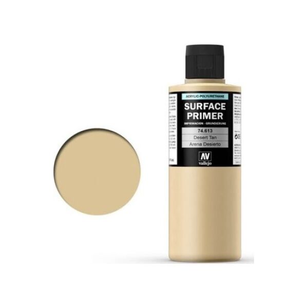 Vallejo Desert Tan Base 200 ml. Podkład Akrylowy Vallejo Surface Primer uniwersalny