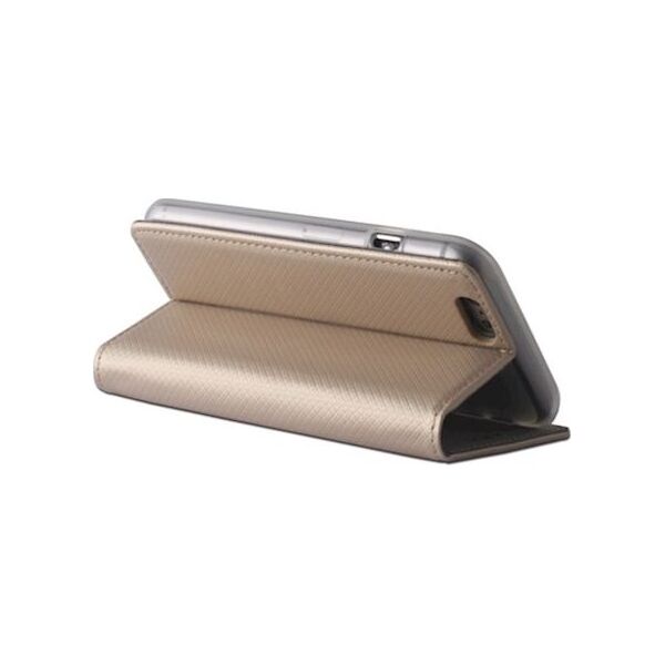 TelForceOne Pokrowiec Smart Magnet do Huawei Y9 2019 złoty