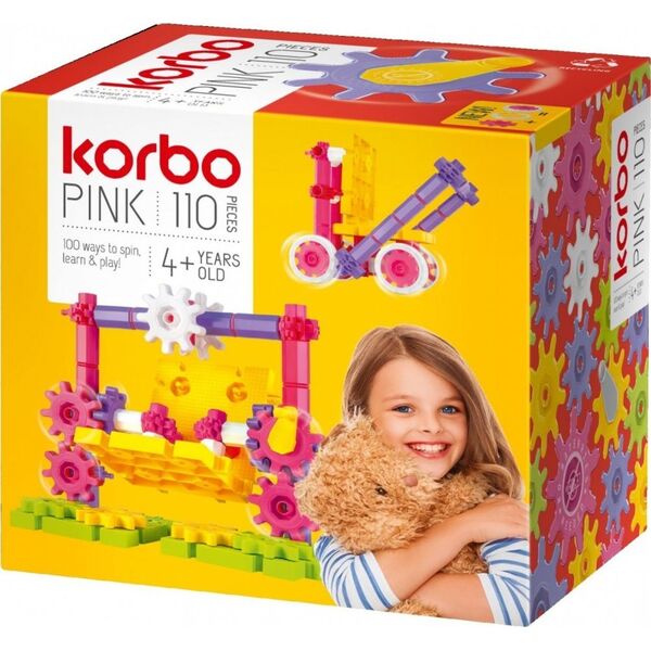 Korbo Klocki Pink 110