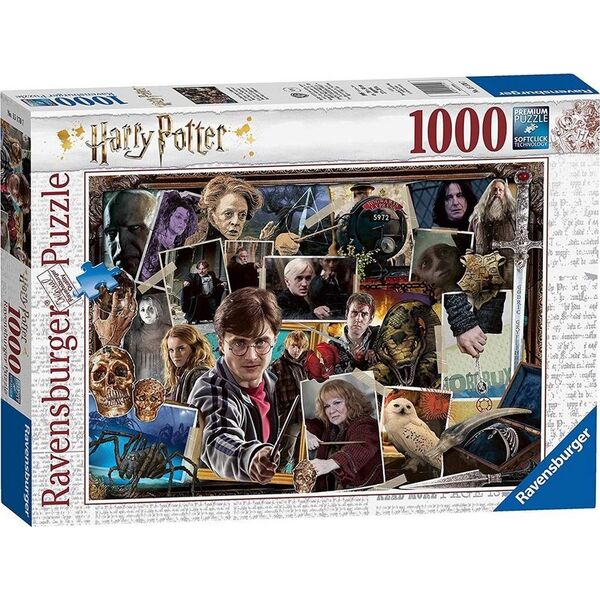 Ravensburger Puzzle 1000 elementów Harry Potter - Voldemort