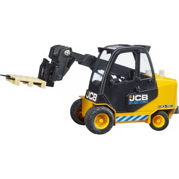 Bruder JCB Wózek z ładowaczem teleskopowym (Teletruk) plus paleta (02512)