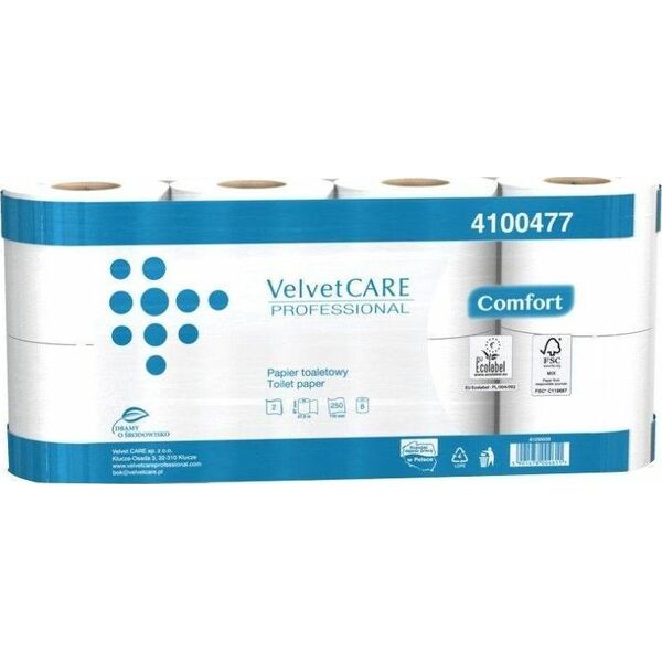 Velvet Papier toaletowy Comfort 2w 27,5m 8szt.