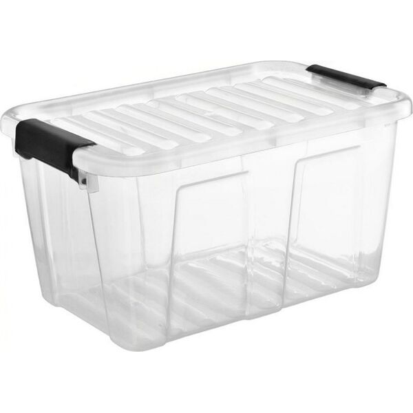 Plast Team Plast Team Pojemnik Home Box 31l Z Czarnym Uchwytem 2232