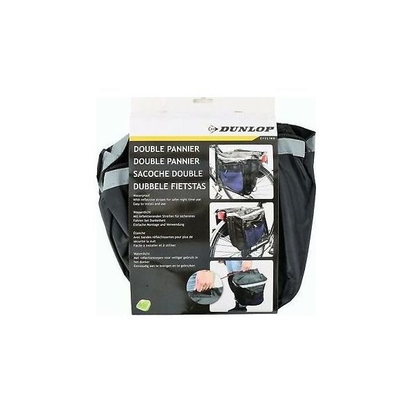 Dunlop Torba rowerowa podwójna na bagażnik sakwa 26l
