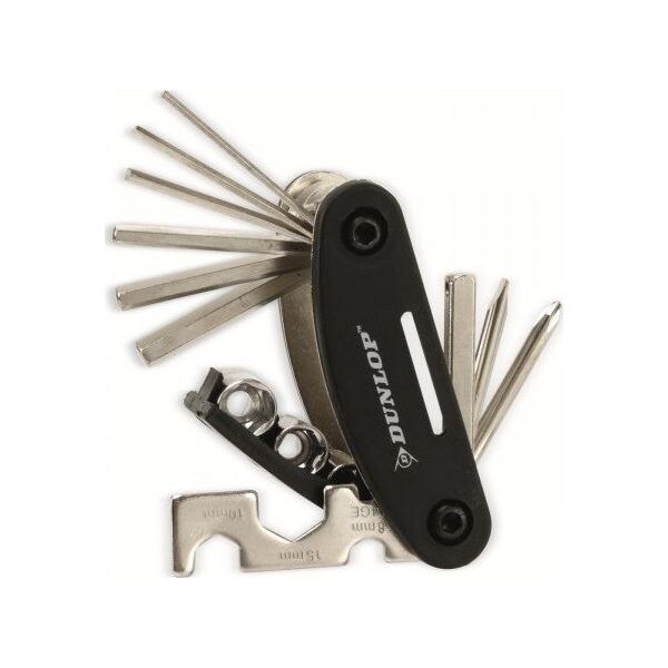 Dunlop DUNLOP zestaw kluczy rowerowych MULTI TOOL + etui