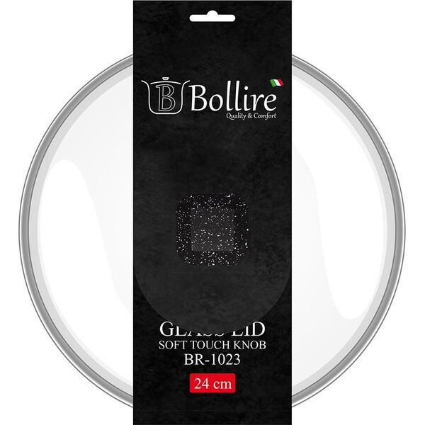 Bollire Bollire Stiklinis dangtis, 24 cm