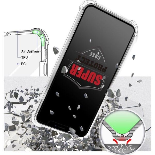 Mercury Goospery Etui Mercury Super Protect IPHONE XS MAX transparentne uniwersalny