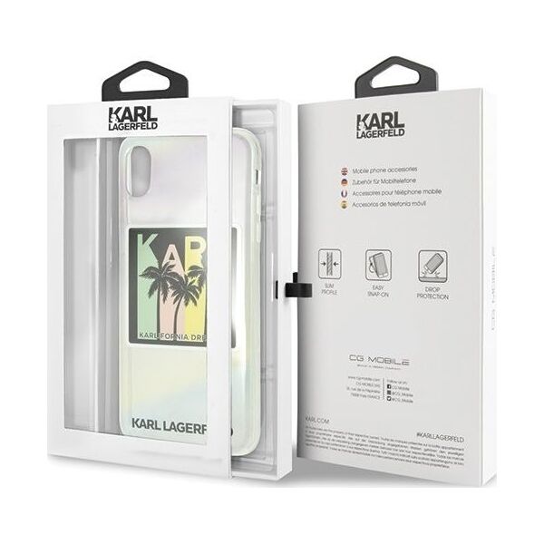 Karl Lagerfeld Etui KLHCI65IRKD iPhone XS Max